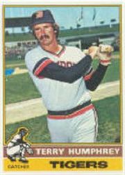 1976 Topps Baseball Cards      552     Terry Humphrey